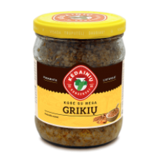 Kedainiu Konservai - Buckweat Mash with Meat 500ml