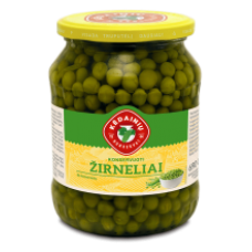 Kedainiu Konservai - Pickled Green Peas 720ml
