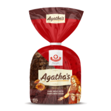 Vilniaus Duona - Agotos Dark Bread with Sunflower Seeds 375g