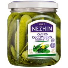 Nezhin - Canned Cucumbers Nezhin Style 450g