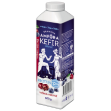 Graikiska Amfora - Kefir Drink Cherry and Blueberry 500g