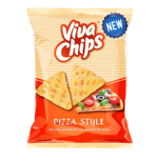 Viva - Chips with Pizza Flavour/Chips Cu Aroma De Pizza 100g