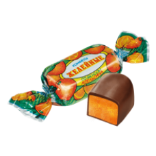 Krasnij Oktiabr - Jelly Sweets with Orange Taste 250g
