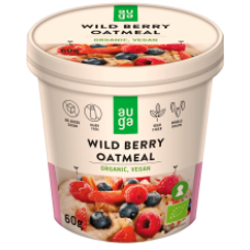 Auga Organic - Oatmeal with Wildberries 60g