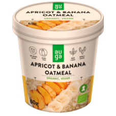 Auga Organic - Oatmel with Apricots and Banana 60g