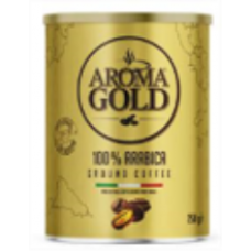 Aroma Gold - Ground Coffee 100% Arabica in Tin 250g