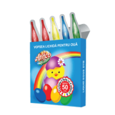 Atifco - Egg Dye for 50 Eggs / Vopsea Lichida Pentru 50 de Oua