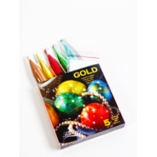 Aveka - GOLD Shiny Egg Paint (wet) 5 Colors