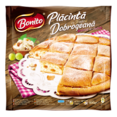 Bonito - Pie with Curd Cheese and Raisins / Placinta Dobrogeana cu Branza si Stafide 800g