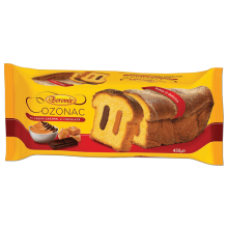 Boromir - Sponge-cake Caramel & Chocolate / Cozonac cu Caramel & Ciocolata 450g