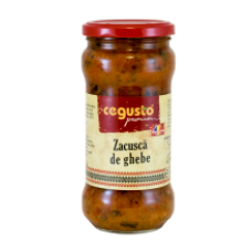 Conservfruct - Vegetable Stew with Mushrooms / Zacusca cu Ghebe 350g