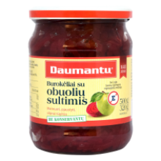 Daumantu - Red Beetroots in Apple Juice 500g