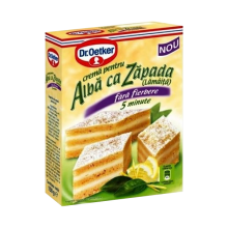 Dr.Oetker - Mix for Snow White Cream / Crema Alba ca Zapada  150g