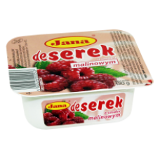 Jana - Raspberries Flavour Curd Dessert 125g
