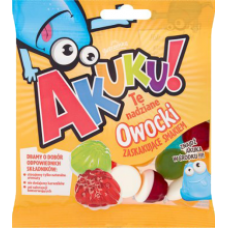 Jutrzenka - Akuku Little Fruits Sweets 90g
