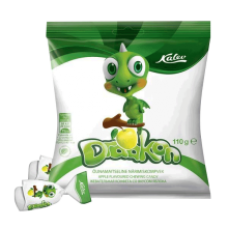 Kalev - Draakon Apple Flavour Chewing Sweets 110g