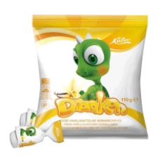 Kalev - Draakon Cream-Vanilla Flavour Chewing Sweets 110g
