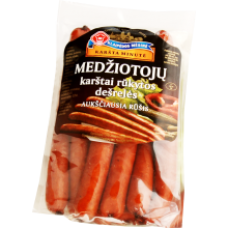 Klaipedos Mesine - Medziotoju Hot Smoked Sausages 480g