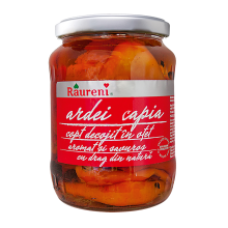 Raureni - Roasted Kapia in Vinegar / Ardei Capia Copt in Otet 700g