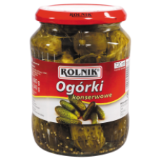 Rolnik - Pickled Dill Cucumbers 720ml