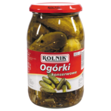 Rolnik - Pickled Cucumbers with Dill 900ml