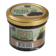 Silver Fish - Caviar Replacement Black Glass 100g