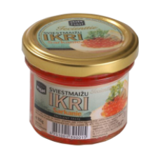 Silver Fish - Caviar Replacement Red Glass 100g