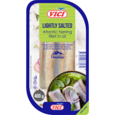 Vici - Lightly Salted Herring Fillet in Oil 400g